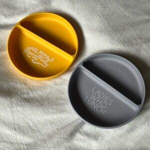 Tummy Tots Silicone Baby/Toddler Suction Plates (2)